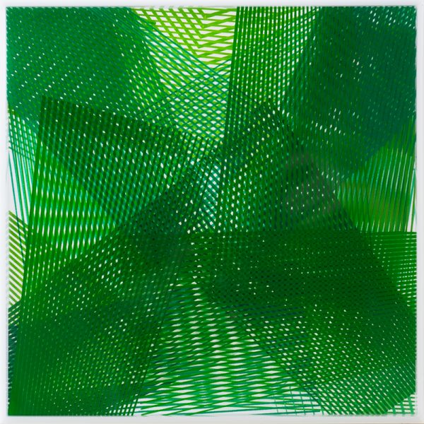 Kate Banazi - Through the Square Window #97 - screenprint on perspex