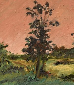 Kevin Perkins - Landscape painting - Trees and Shrubbery After Bannister - Landscape painting