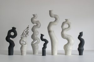 Kerryn Levy - Asymmetry Pair- Australian ceramics