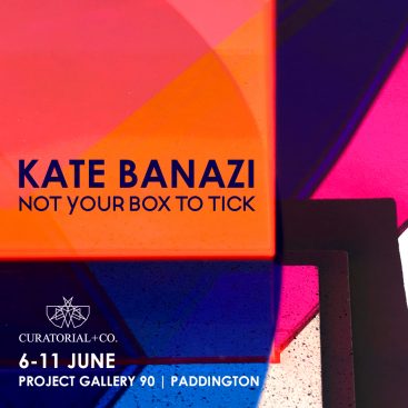 Kate Banazi - Not Your Box to Tick - art exhibition