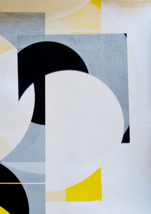 Kate Banazi - Historical Layers 1 - Silkscreen Print