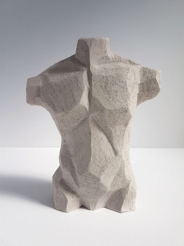 Kristiina Haataja - Male Torso - Ceramic Sculpture