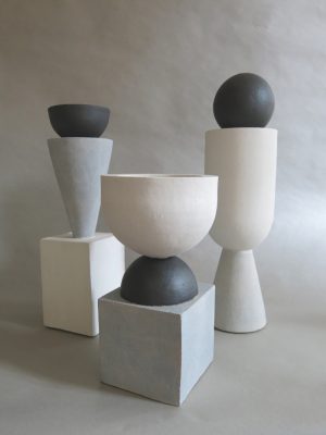 Humble Matter - Simple Geometry Ball Vessel - Sculpture