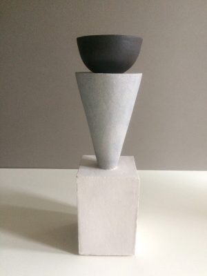 Humble Matter - Simple Geometry Trophy Vessel - Sculpture