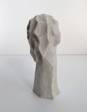 Kristiina Haataja - The Thinker - Clay Sculpture