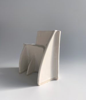 Natalie Rosin - Maquette 15 - Ceramic Sculpture
