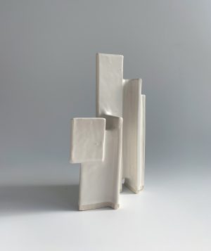 Natalie Rosin - Maquette 16 - Ceramic Sculpture