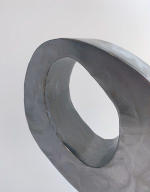 Tracey Lamb - Quiet Night In - Steel Sculpture
