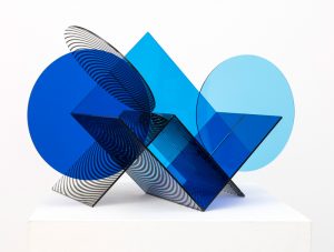 Kate Banazi - Intersection 10 - Perspex Sculpture