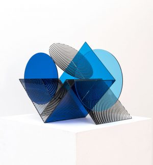Kate Banazi - Intersection 10 - Perspex Sculpture