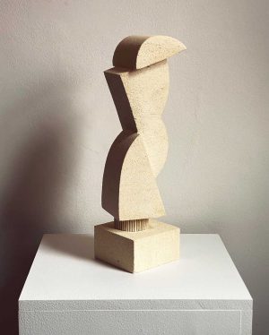 Lucas Wearne - Form Study II - Limestone Sculpture