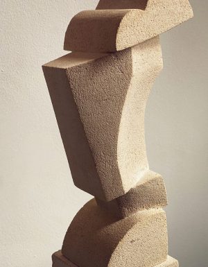 Lucas Wearne - Form Study V - Limestone Sculpture