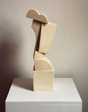 Lucas Wearne - Form Study V - Limestone Sculpture