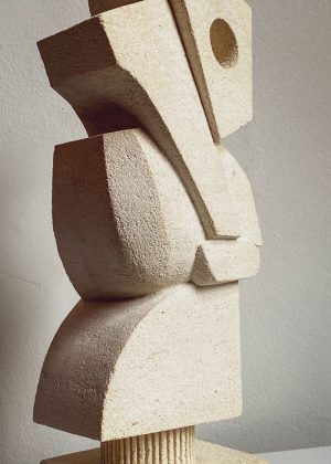 Lucas Wearne - Form Study VI - Limestone Sculpture