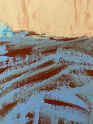 Amber Hearn - Byron Street Mountain - landscape painting