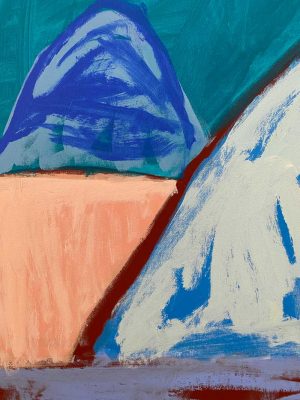 Amber Hearn - Byron Street Mountain - landscape painting