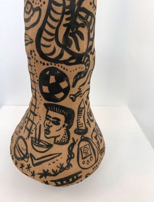 Karlien van Rooyen - Chappie Urn - Sculpture