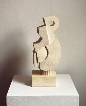 Lucas Wearne - Form Study III - Limestone Sculpture