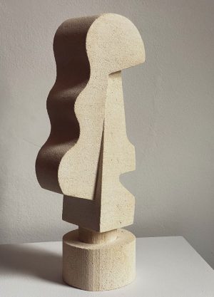 Lucas Wearne - Form Study IV - Limestone Sculpture