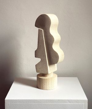 Lucas Wearne - Form Study IV - Limestone Sculpture