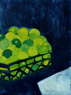 Maria Kostareva - Midday Market, Apples - Painting