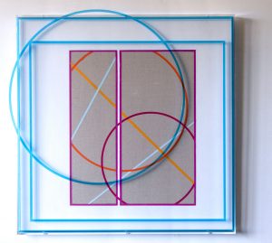 Kate Banazi - Re-Routed Stead to Dale - Acrylic Wall Sculpture