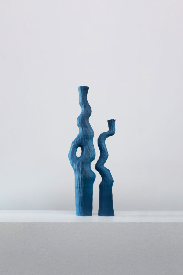 Kerryn Lev - Asymmetry Pair# 21.036 and 035 - Sculpture