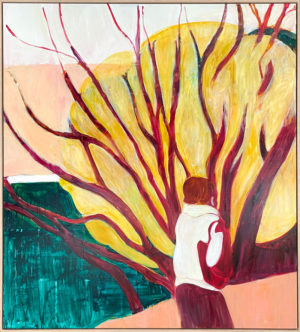 Maria Kostareva - Among the Trees - Painting