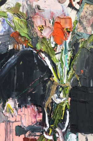 Mitchell Cheesman - B.E (Poppies) - Oil Painting