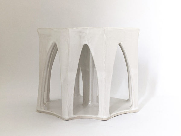 Natalie Rosin - Abandoned Pavilion No.2 - Ceramic sculpture