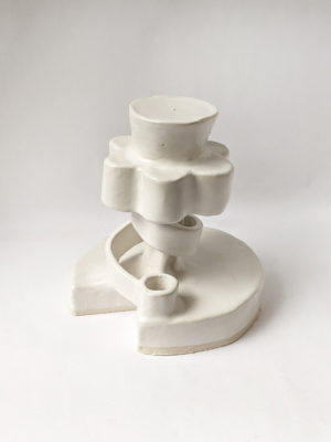 Natalie Rosin - Traffic Control Tower - Ceramic Sculpture