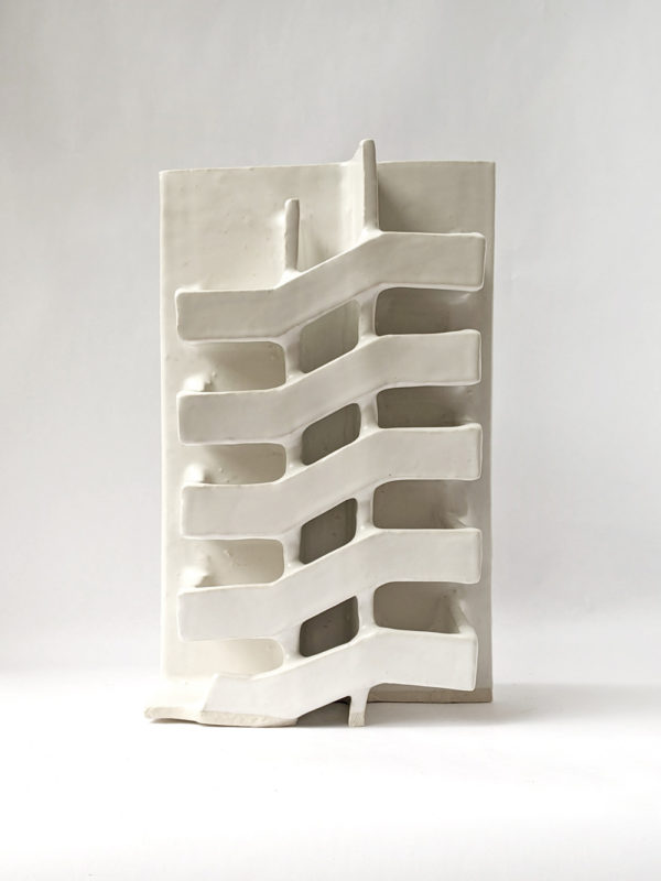 Natalie Rosin - Infrastructure No 2 - Ceramic Sculpture