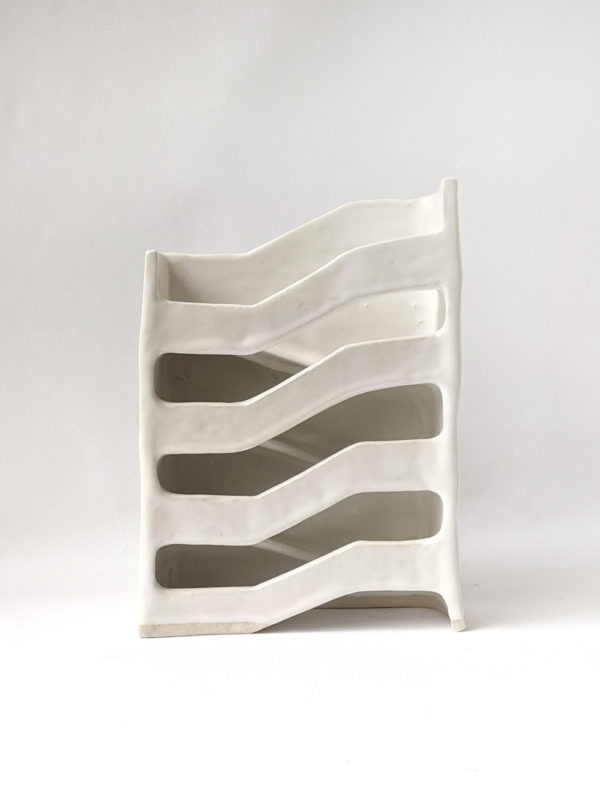 Natalie Rosin - Infrastructure No 1 - Ceramic Sculpture