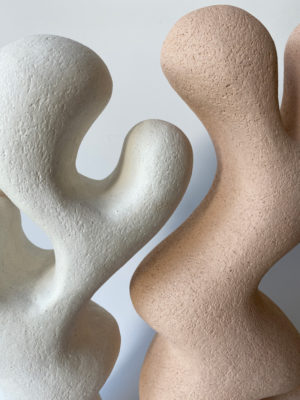 Sculpture Pair - Katarina Wells - Ceramic Sculpture