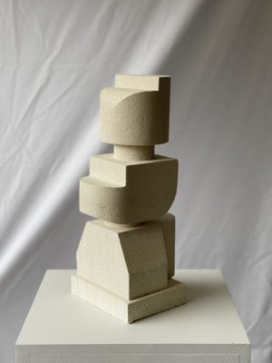 Beton Brut I - Lucas Wearne - Limestone Sculpture