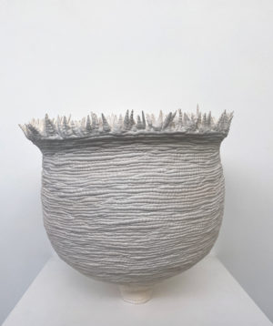 Lamprey Krater - Aleisa Miksad - Ceramic Sculpture