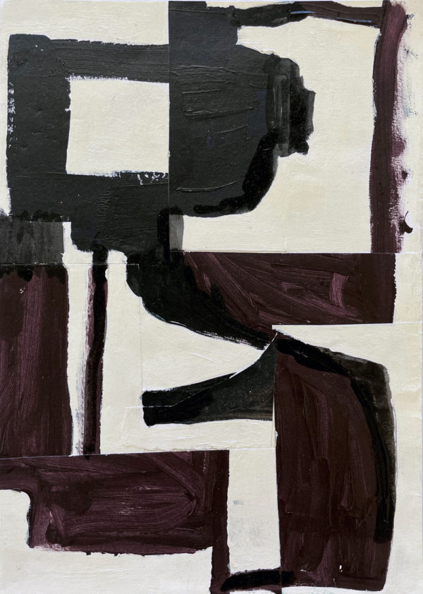 Untitled Collage I - Diana Miller - Abstract Painting