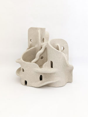 Sandcastle Habitat II - Natalie Rosin - Ceramic Sculpture - Curatorial+Co