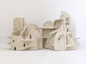 Sandcastle Habitat III - Natalie Rosin - Ceramic Sculpture - Curatorial+Co