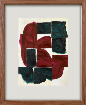 Untitled Collage V - Diana Miller - Abstract Collage