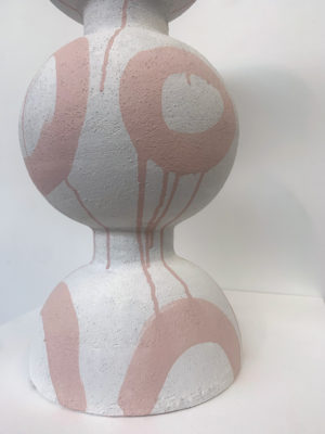 A Touch of Pink - Katarina Wells - Ceramic Sculpture