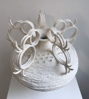 Amphora Five - Aleisa Miksad - Ceramic Sculpture