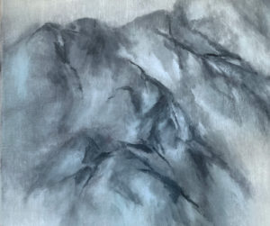 Susie Dureau - Mountain High - Landscape Painting
