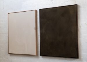 Canvas And Acrylic With Timber Frame Diptych - Morgan Stokes