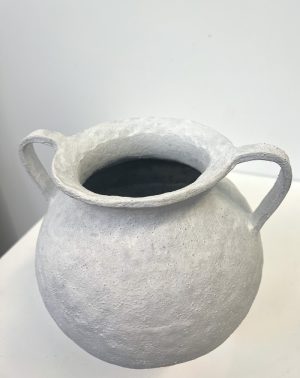 White Vessel - Katarina Wells - Sculpture