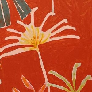 Marun Marun Madja (Bright Rainforest) - Tiarna Herczeg - Aboriginal painting