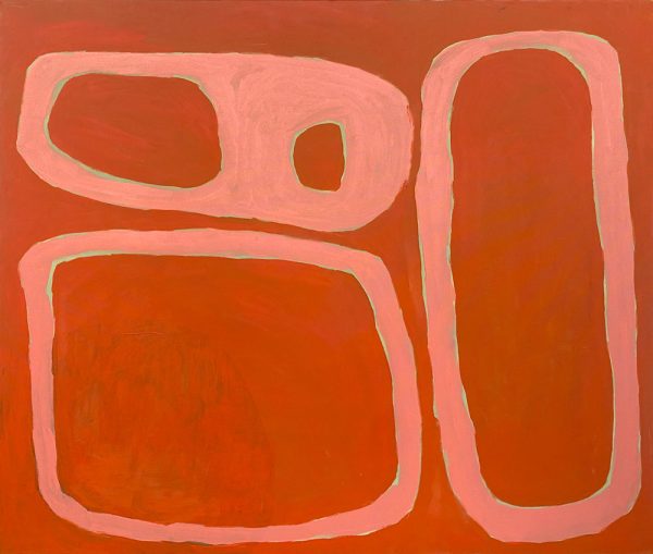 Yanyu in the wabarr (here in the shade) - Tiarna Herczeg - Aboriginal Painting