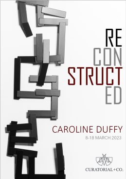 Caroline Duffy - Reconstructed - steel sculpture exhibition