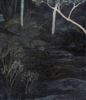 Moonlight River, She Oaks - Chloe Caday - Oil Painting