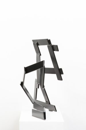 Black Drawing - Caroline Duffy - Steel Sculpture